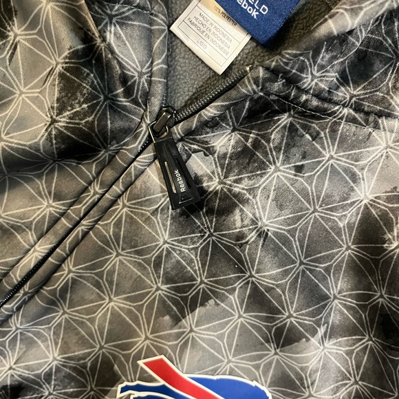 Buffalo Bills Onfield Reebok Zip Up Hoodie sz Large - Picture 4 of 4